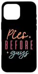 iPhone 16 Pro Max Retro Pies Before Guys - Retro Thanksgiving Matching Outfit Case