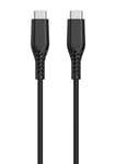 USB C kabel 1m USB C til USB C Clas Ohlson