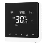 2 In 1 Wireless Smart Thermostat LCD Display Air Conditioner Floor Heater Tem GB