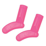 Pony - Pony Sock Plastic Pink (Large) Knitting Needle Point Protectors - 2 Pieces