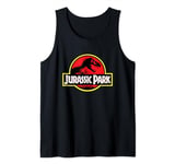 Jurassic Park Classic T-Rex Skeleton Logo Vintage Tank Top