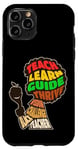 iPhone 11 Pro Afro Teacher African American Inspirational Word Cloud Case