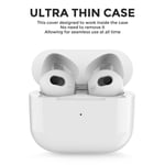 Ahastyle Apple AirPods 3 Ear Pads i silikon, vit