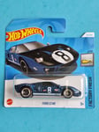 Ford GT 40 12 🔥 1:64 Hot wheels 2024 Goodyear 8 Autolite Noir Factory Fresh u2