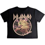 Def Leppard Womens/Ladies Love Bites Crop Top