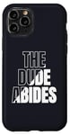 iPhone 11 Pro The Dude Abides Vintage Design For Film Loving Bowler Case