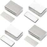 Magnetisk skåpslås självhäftande Jiayi 4-pack magnetisk dörrlås stark skåpsdörrmagnetlås rostfritt stål magnetisk lås för kök