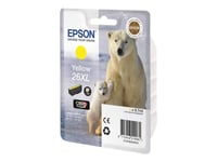 Epson 26Xl - 9.7 Ml - Xl - Gul - Original - Blekkpatron - For Expression Premium Xp-510, 520, 600, 605, 610, 615, 620, 625, 700, 710, 720, 800, 810, 820