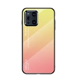 Hülle® Gradient Color Anti-Scratches Glass Case Compatible for OPPO Find X3 Pro/for OPPO Find X3 (5)