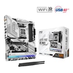 ASRock X870 Pro RS WiFi AMD Ryzen DDR5 WIFI 7 White Motherboard - 90-MXBQ00-A0UAYZ