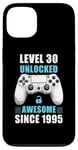 iPhone 13 30 Birthday Video Gamer Level 30 Unlocked Awesome Since 1995 Case