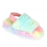 Slumberzzz Childrens/Kids Unicorn Slide Slippers - 11-12 Child UK