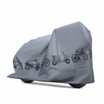 Vattentät cykelskydd universellt utomhus cykelskydd nylon anti regn damm rostbeständigt cykelskydd för utomhusförvaring 210 × 100cm