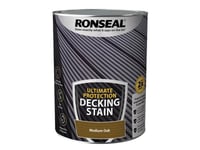 Ronseal Ultimate Protection Decking Stain Medium Oak 5 litre RSLNUDSMO5L