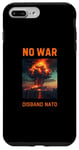Coque pour iPhone 7 Plus/8 Plus Anti Guerre Paix Disband OTAN