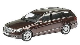 Schuco 07331 - Miniature Mercedes Classe E Modele T Elegance bordeaux (1:43)