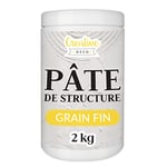 Creative Deco Modeling Paste Pâte de Structure Grain Fin 2kg | Pâte à Relief pour Peinture Acrylique | Modelling Paste | Pâte Texturée | Pate Structure | Modelage Effet 3D et Texture Art