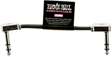 Ernie Ball-6407 Stereo (TRS) Flat Patch Cable 7,5cm