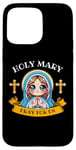 iPhone 15 Pro Max Holy Mother Mary Pray for Us Catholic Religious for Kids Case