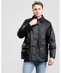 Barbour Bedale Mens Wax Jacket - Black - Size 32 (Chest)