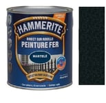 PEINTURE FER HAMMERITE ANTIROUILLE MARTELE NOIR direct sur rouille 2.5L