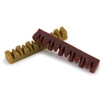 ARQUIVET Dental Treats - Snack Dentaire pour Chien en Forme de Barre dentée 12 cm/35 g (Expo 75 Un.) - sans Sucre, sans céréales, sans Gluten - Ingrédients végétaux - Contrôle du tartre