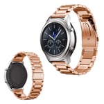 Garmin Vivomove / Luxe / Style / 3 / Venu stainless steel watch band - Rose Gold