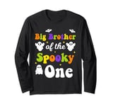 Big Brother of the Spooky One Girl First Birthday Halloween Long Sleeve T-Shirt