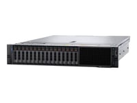 Dell Poweredge R550 - Server - Kan Monteras I Rack 2U - 2-Vägs - 1 X Xeon Silver 4309Y / Upp Till 3.6 Ghz - Ram 16 Gb - Sas - Hot-Swap 2.5" Vik/Vikar - Ssd 480 Gb - Matrox G200 - Gigabit Ethernet, 10 Gigabit Ethernet - Skärm: Ingen - Svart - Med 3 Å