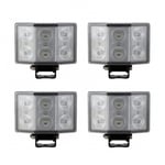 4-pack NIZLED W60 Vinklad arbetsbelysning 60W (5600 lumen), arbetsljus