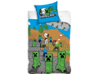 Minecraft Creeper Enderman Gamer sängkläder - 100 procent bomull