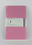 BN Moleskine Volant Blank Notebook, Set of 2, 13 x 21 cm - Pink & Magenta