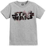 T-Shirt Enfant Star Wars : Les Derniers Jedi Spray - Gris - 7 - 8 Years