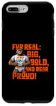 Coque pour iPhone 7 Plus/8 Plus Cadeau amusant Gay Bear Pride – Grand et fier LGBT pour homme