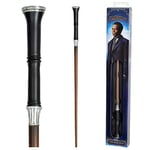 The Noble Collection - Yusuf Kama Wand in A Standard Windowed Box - 15in (38.5cm) Wizarding World Wand - Fantastic Beasts Film Set Movie Props Wands