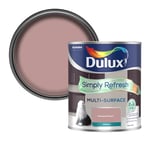 Dulux Simply Refresh Multi Surface Eggsgell Paint - Pressed Petal - 750ML