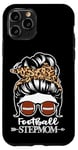 iPhone 11 Pro Football Stepmom Messy Bun Hair Football Player Stepmom Case