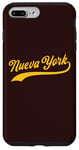 Coque pour iPhone 7 Plus/8 Plus Design de style baseball Nueva York (New York en espagnol)