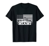 The skyline of Miami Florida T-Shirt