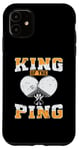 Coque pour iPhone 11 King of The Ping Pong Louche de tennis de table