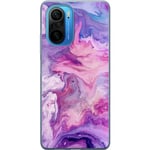 Xiaomi Poco F3 Transparent Mobilskal Marmor