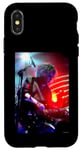 Coque pour iPhone X/XS Robert Smith The Cure par Andy Willsher