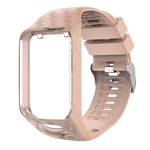 TomTom Runner 3 / Golfer 2 radium klockarmband i silikon - Roséguld