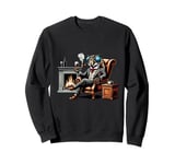 Boujee Gentle Insect by Fireplace Sweatshirt