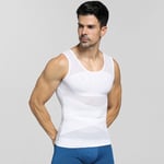 T-Shirt Modelant Le Corps Pour Hommes, Perte De Poids, Amincissant, Façonne La Poitrine Et Le Ventre, Vêtement Correcteur De Posture