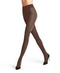 FALKE Women's Softmerino W TI Wool Cotton Thick Plain 1 Pair Tights, Brown (Cinnamon 5186), XL