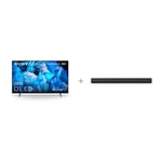 Sony A75K 65" 4K OLED Google TV + Bravia Theatre Bar 9 – 7.0.2 Dolby Atmos Soundbar -tuotepaketti