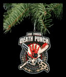 Christmas Tree Ornament - Five Finger Death Punch - Deco Music Band