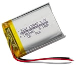 3.7V 1400mAh 5.18Wh Li Battery 123040 Lipo Thermistor 3-wires For GPS DashCam