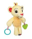 Clementoni - 17296 - Peluche Premières activités - Disney Le Roi Lion - Jouet bébé, 6 Mois et Plus Multicolore